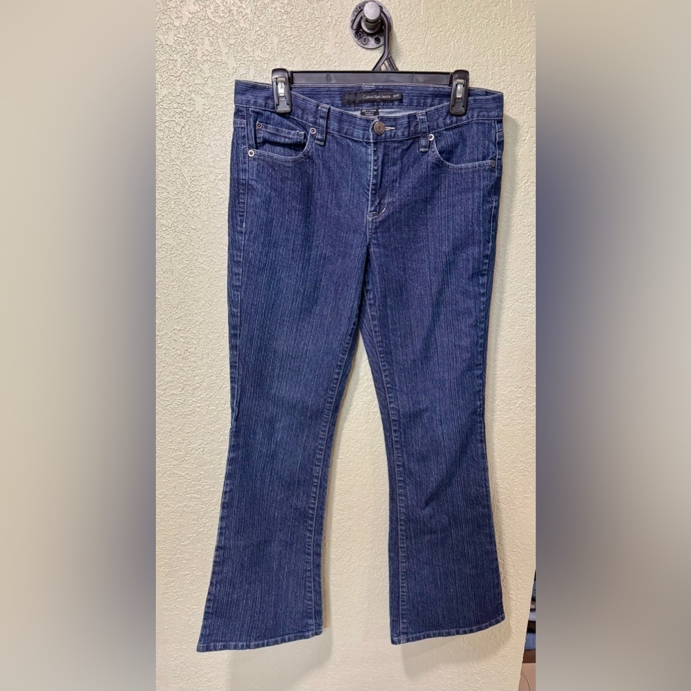 Calvin Klein Indigo Wide Leg Jeans